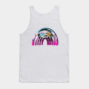 classic rainbow sunflowers Tank Top